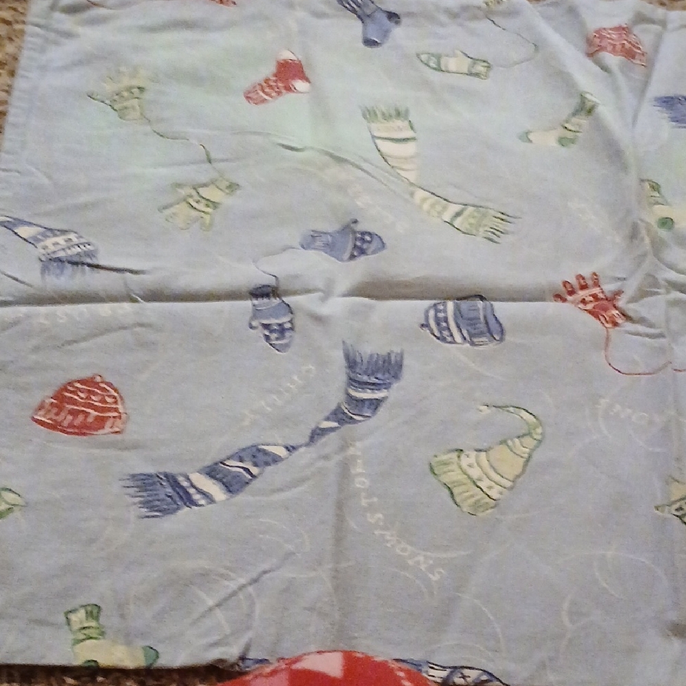 Cozy Winter-Themed Pillowcase